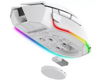 Мышь беспроводная Razer Basilisk V3 Pro Wireless White (RZ01-04620200-R3G1)