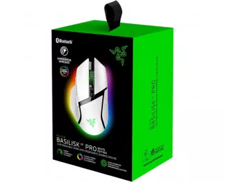 Мышь беспроводная Razer Basilisk V3 Pro Wireless White (RZ01-04620200-R3G1)