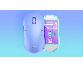 Миша бездротова Xtrfy M8 RGB Wireless Frosty Purple (M8W-RGB-PURPLE)