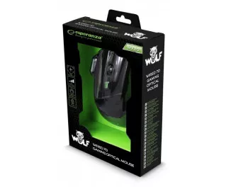 Мышь Esperanza MX201 Wolf green (EGM201G)