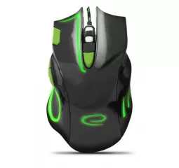 Мышь Esperanza MX401 Hawk black-green (EGM401KG)