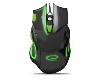 Мышь Esperanza MX401 Hawk black-green (EGM401KG)