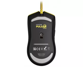 Мышь Hator Pulsar 2 USB Yellow (HTM-512)