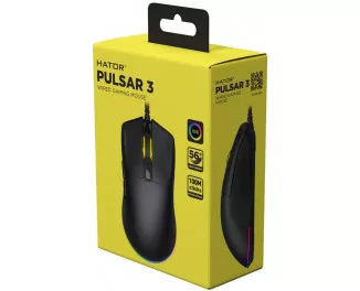 Мышь Hator Pulsar 3 Black (HTM610)