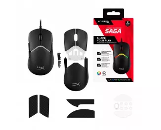 Мышь HyperX Pulsefire Saga Black (A2PB3AA)