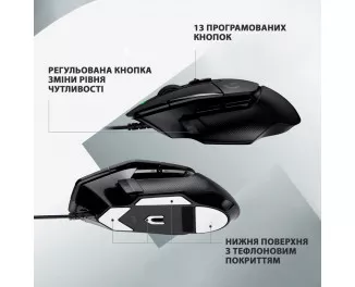 Мышь Logitech G502 X Black (910-006138)
