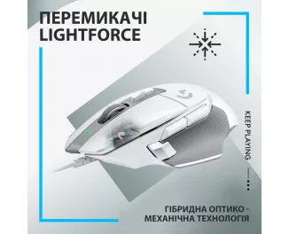 Мышь Logitech G502 X USB White (910-006146)