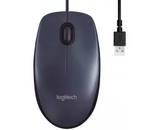 Мышь Logitech M100 USB Black (910-006652)