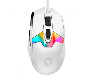 Мышь Lorgar MSP80 Wired Gaming Mouse Pro White (LRG-MSP80-WH)