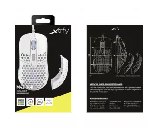 Мышь Xtrfy M42 RGB White (XG-M42-RGB-WHITE)