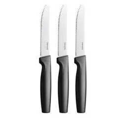 Набір з 3 зубчастих столових ножів Fiskars Functional Form Table Knife Set (1057562)