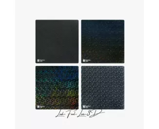 Набор из 4 пластин Bambu Lab с 3D эффектом для 3D-принтера X1/P1/A1 Bambu Lab Bambu 3D Effect Sheet (FAP013)