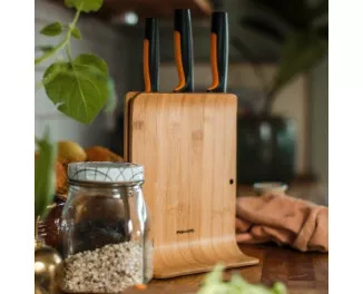 Набір ножів з підставкою 4 предмети Fiskars Functional Form (1057553)