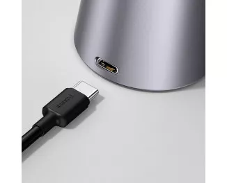 Настольная лампа Baseus Smart Eye Rechargeable Folding Reading Desk Lamp (Smart Light) (DGZG-0G) Dark Gray