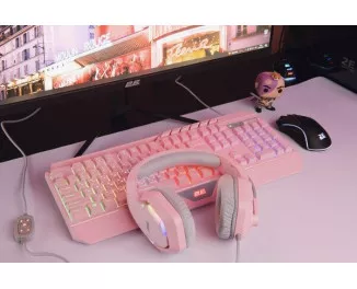 Наушники 2E Gaming HG315 RGB USB 7.1 Pink (2E-HG315PK-7.1)