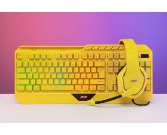 Наушники 2E Gaming HG315 RGB USB 7.1 Yellow (2E-HG315YW-7.1)