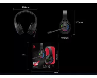 Навушники A4Tech Bloody G230p Black