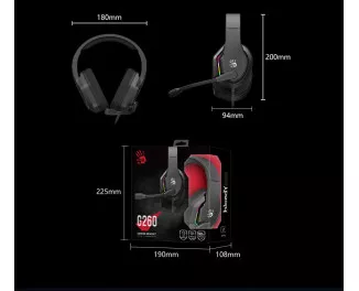 Навушники A4Tech Bloody G260 Black