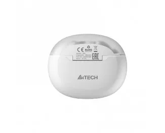 Наушники беспроводные A4Tech B20 Grayish White
