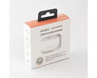 Наушники беспроводные A4Tech B20 Grayish White