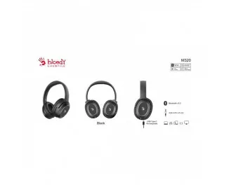 Бездротові навушники A4Tech Bloody M320 Black