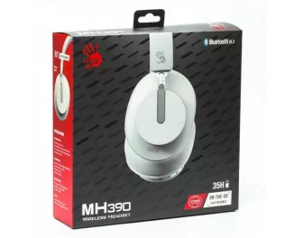 Бездротові навушники A4Tech Bloody MH390 White