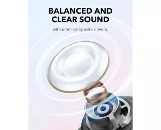 Наушники беспроводные Anker SoundCore A30i White (A3958G21)