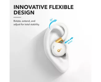 Наушники беспроводные Anker SoundCore Sport X20 White (A3968G21)