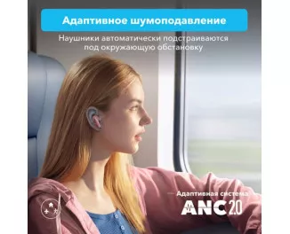 Наушники беспроводные Anker SoundСore Liberty 4 NC Pastel Pink (A3947G51)