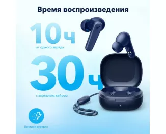 Наушники беспроводные Anker SoundСore R50i Blue (A3949G31)