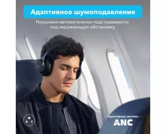 Наушники беспроводные Anker SoundСore Space One Black (A3035G11)