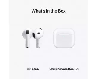 Наушники беспроводные Apple AirPods 5 (MKFW4)