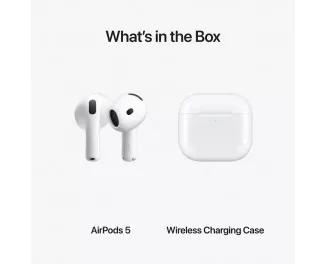 Наушники беспроводные Apple AirPods 5 with Wireless Charging Case (MKFT4)