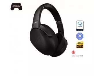 Наушники беспроводные ASUS ROG Strix Go 3.5mm/BT Black (90YH02Y1-B5UA00)