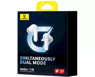 Наушники беспроводные Baseus AeQur G10 True Wireless Earphones (A00055400111-00) Cluster Black