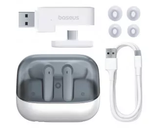 Наушники беспроводные Baseus AeQur G10 True Wireless Earphones (A00055400221-00) Stellar White