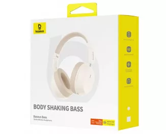 Наушники беспроводные Baseus Bass 35 Max Wireless Headphones Stellar White (A00070800221-00)