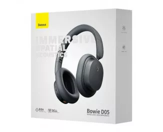 Наушники беспроводные Baseus Bowie D05 Wireless Headphones Cluster Black (A00024601113-00)