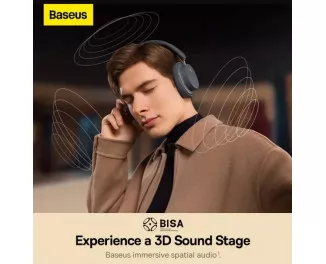 Наушники беспроводные Baseus Bowie D05 Wireless Headphones Cluster Black (A00024601113-00)