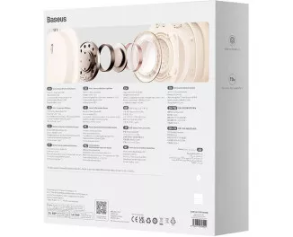 Наушники беспроводные Baseus Bowie D05 Wireless Headphones Creamy-white (NGTD020202)