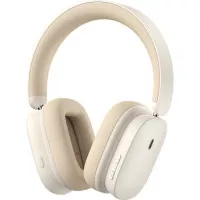 Наушники беспроводные Baseus Bowie H1 Noise-Cancellation Wireless Headphones Creamy White (NGTW230202)