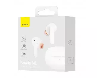 Наушники беспроводные Baseus Bowie M1 True Wireless Earphones White (NGTW270102)