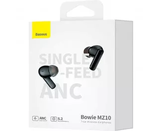 Наушники беспроводные Baseus Bowie MZ10  Wireless Earphones (NGTW340001) Black