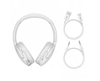 Наушники беспроводные Baseus Encok D02 Pro (2022 Edition) (NGTD010302) White