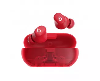 Наушники беспроводные Beats by Dr. Dre Solo Buds Transparent Red (MUW03)