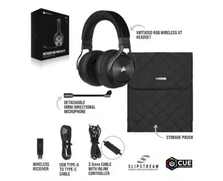 Наушники беспроводные Corsair Virtuoso RGB Wireless XT (CA-9011188-EU)