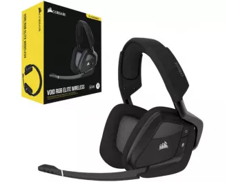 Наушники беспроводные Corsair Void RGB Elite Wireless Carbon (CA-9011201-EU)
