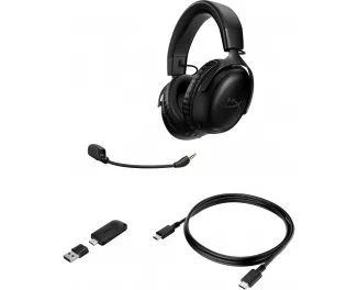 Навушники бездротові HyperX Cloud III Wireless Black (77Z45AA)