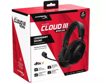 Навушники бездротові HyperX Cloud III Wireless Black (77Z45AA)