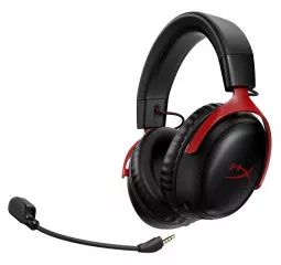 Наушники беспроводные HyperX Cloud III Wireless Black-Red (77Z46AA)